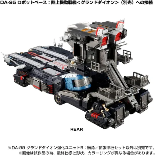 Miniatura 4 de Takara Tomy Diaclone DA-99 Grand Diion Strengthening Unit B: Blind Angle/Extended Deck Set