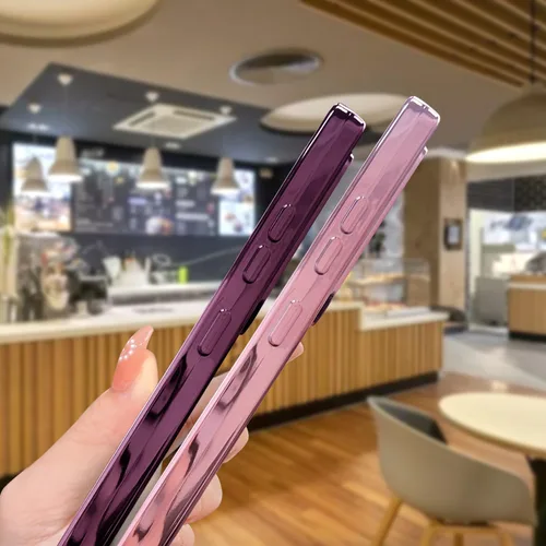 Miniatura 238 de ZONRW - Funda para Samsung Galaxy S22 Ultra magnética, para mujeres y niñas, cubierta trasera suave, lujosa, con corazón de amor, bling, degradado