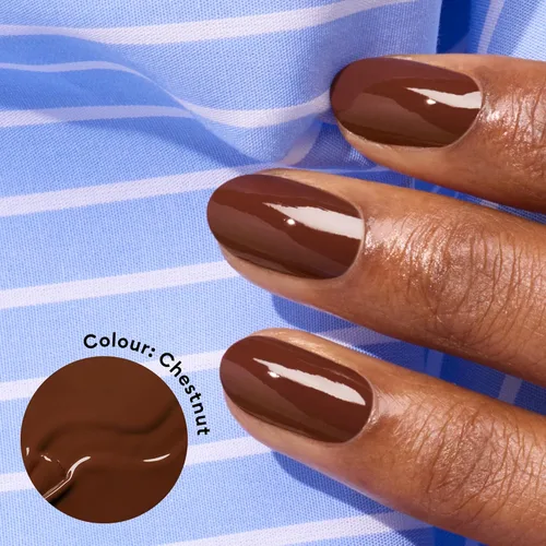 Miniatura 2 de Manucurist Green - Esmalte de uñas de secado rápido, color castaño, esmalte de uñas marrón, sin 9 unidades, a base de plantas y vegano, no tóxico