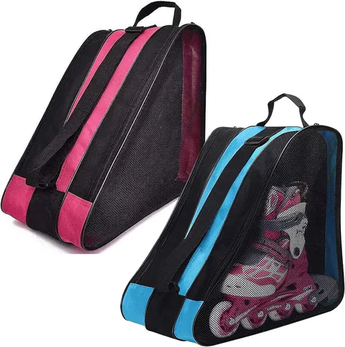 Miniatura 9 de Peyorom Bolsas de patinaje, ideales para patines de patinaje, patines de hielo, patines cuádruples, patines en línea, patines de patinaje, patines