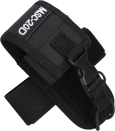 Miniatura 8 de Meiyya Funda para walkie talkie walkie talkie soporte para radio, soporte de radio de brazo, funda de radio, bolsa de radio, práctica bolsa de brazo