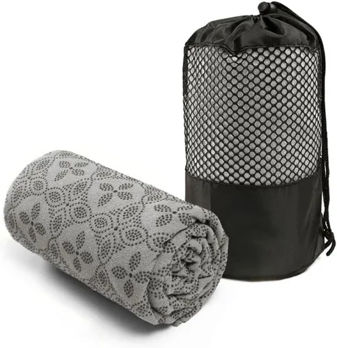 Miniatura 4 de Toalla de yoga, toalla de esterilla de yoga caliente - Absorbe el sudor antideslizante para yoga caliente, pilates y entrenamiento, 24 x 72 pulgadas