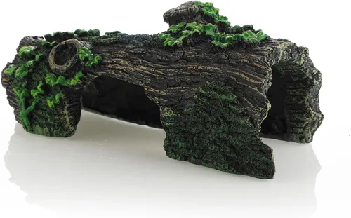 Miniatura 9 de JIHAQUA Decoración de Terrario de Corteza de Resina para Acuario, Escondite para Lagarto, Serpiente o Reptil, Cueva de Escondite para Lagarto, Araña