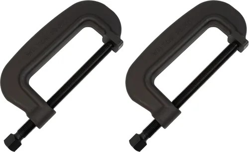 Miniatura 21 de Wilton Brute Force C-Clamp, apertura de 3-7/16", garganta de 2-1/2", 16250 libras de fuerza de sujeción (Modelo 3 F.C.)