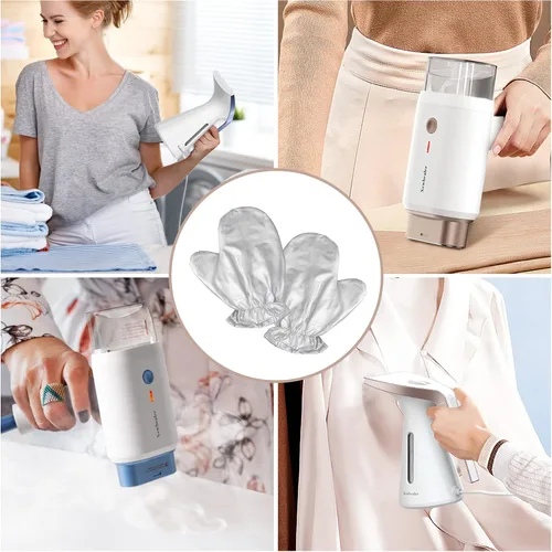 Miniatura 5 de Newbealer 2 guantes de planchado de vapor de ropa, guantes protectores antivapor resistentes al calor para vaporizadores de ropa, accesorios