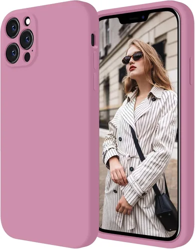 Miniatura 13 de FireNova Funda diseñada para iPhone 12 Pro, funda de silicona [protección de cámara] con forro de microfibra suave antiarañazos, 6.1 pulgadas