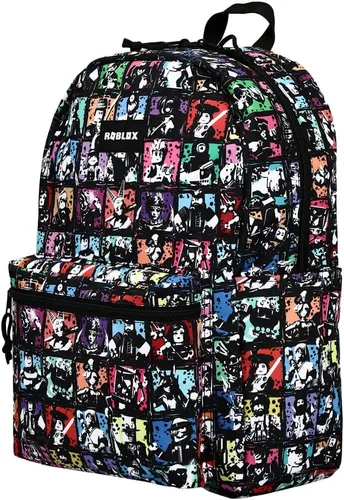 Miniatura 2 de Mochila Roblox con estampado de azulejos a todo color Multicolor