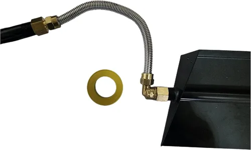 Miniatura 6 de 15"-28" Quemador de sartén para chimenea de gas Quemador de chimenea de gas Hogueras de gas Quemadores de leña de gas Gas natural y quemador