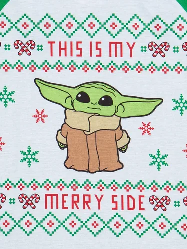 Miniatura 3 de Conjunto de pijama de 2 piezas Yoda This Is My Merry Side