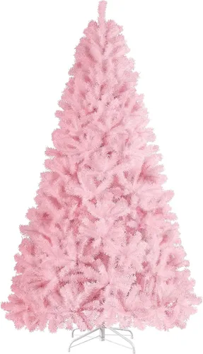 Miniatura 25 de Yaheetech - Árbol de pino artificial de Halloween negro de 4.5 pies, para decoración de fiestas en casa, oficina, fiestas, en interiores