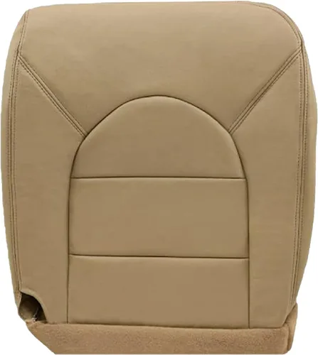 Miniatura 7 de 1999 Ford F250 F350 F450 Lariat Super Duty - Funda de asiento de cuero sintético (vinilo) de repuesto en Prairie Tan (con asiento para bebé