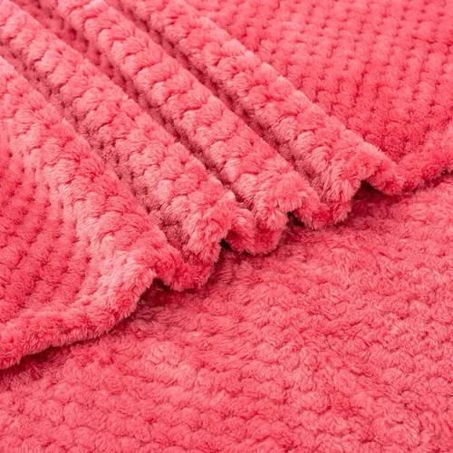 Miniatura 4 de Manta o manta mullida para bebé niña o niño, suave cálido y acogedor polar coral para bebé, bebé o recién nacido, manta de recepción para cuna