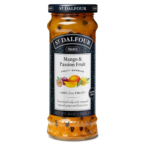 Miniatura 16 de St. Dalfour Untable de frutas de arándanos, 10 onzas, 100% de frutas, sin ingredientes artificiales, sin OMG, sin azúcar de caña, todo natural
