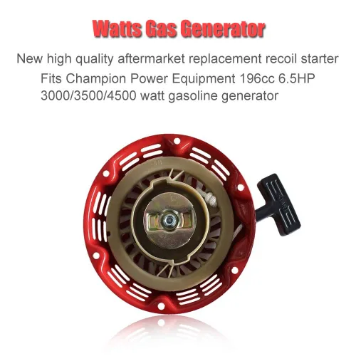 Miniatura 3 de HIFROM Arrancador de retroceso para generador de gas Champion Power Equipment 3000 3500 4000