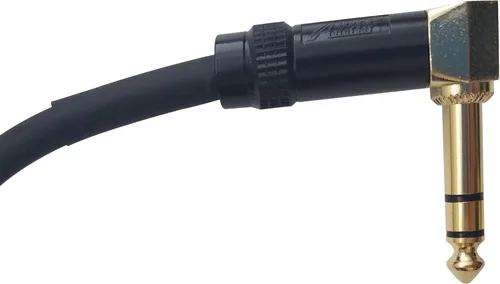 Miniatura 3 de Audio 2000s 1/4" TRS ángulo recto a XLR macho 3 pies cable de audio E14103
