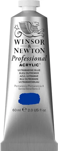 Miniatura 5 de Winsor & Newton - pintura profesional acrílico de color Azul ultramarino