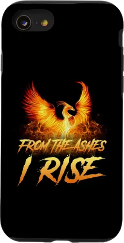 Miniatura 18 de Funda de regalo motivacional para iPhone 13 Pro Max From the Ashes I Rise Phoenix Bird