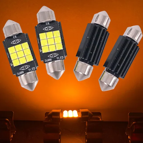 Miniatura 17 de SOCAL-LED - Bombilla LED de 0.157 x 1.220 in de Canbus Super Bright 3030 Chipset para interior de coche, luz de cúpula DE3175, luz de mapa, azul