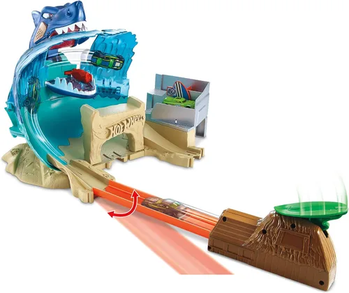 Miniatura 3 de Hot Wheels Hot Wheels City Shark Beach Battle Set Multicolor