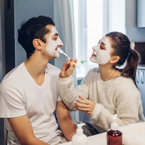 Miniatura 4 de 24 piezas de cepillo de máscara facial, cepillo de maquillaje cosmético para herramientas esteticistas, aplicación facial de ojos y necesidades