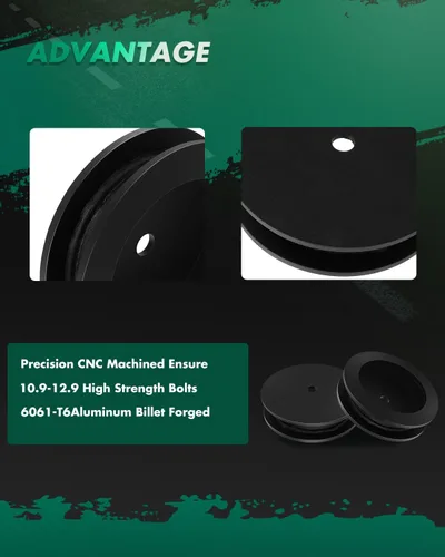 Miniatura 3 de SCITOO para Jeep Kit de elevación de nivelación trasera de 1.5 pulgadas, espaciadores de elevación trasera, kits de elevación de suspensión