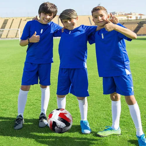 Miniatura 9 de Balón de fútbol tamaño 3 4 5 cuero suave anti explosión práctica entrenamiento niños niñas adultos con aguja de bomba