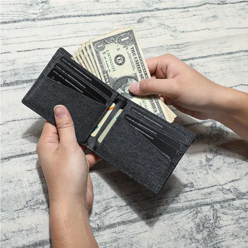 Miniatura 68 de Lanyani Carteras RFID Bifold Simple