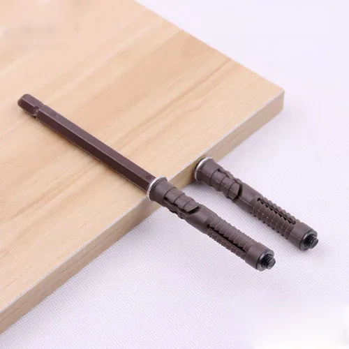 Miniatura 5 de Soportes flotantes para estantes, paquete de 8 soportes invisibles de madera resistente con tornillos, accesorios ajustables para bricolaje