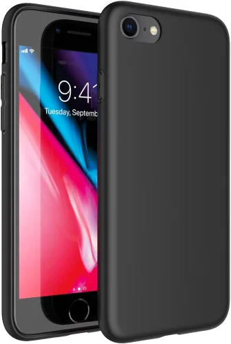 Miniatura 15 de Funda Puxicu para iPhone 13, cubierta protectora de TPU suave mate de diseño delgado para iPhone 13, negra