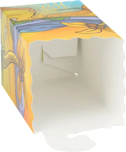 Miniatura 5 de BLUE PANDA Cajas de palomitas de maíz de dinosaurio, paquete de 60, multicolor, 4 diseños, cajas de palomitas de maíz a granel para suministros