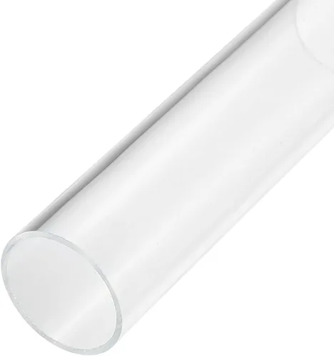 Miniatura 53 de MECCANIXITY Tubo acrílico transparente rígido redondo tubo 145 mm (5.7 ") ID 150 mm (6") OD 6" para lámparas y linternas, sistema de refrigeración