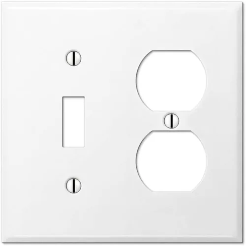 Miniatura 16 de Placa grande para interruptor de 1 banda, cubierta para caja eléctrica no utilizada, placa de pared en blanco de gran tamaño, placa de pared