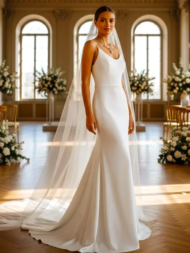 Miniatura 6 de EASEDAILY Velo de novia de 118 pulgadas de largo, velo de novia de longitud catedral, 1 lazo de velo de tul para novia, velo capilla con peine
