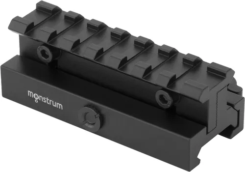 Monstrum Lockdown Series - Soporte elevador Picatinny de altura ajustable con liberación rápida | 3.5 pulgadas