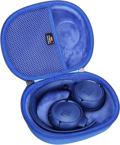 Miniatura 10 de FBLFOBELI - Funda EVA rígida de almacenamiento para auriculares JBL TUNE 500BT/510BT/T450BT/710BT/JBL Live 650 BT NC, bolsa protectora de viaje Negro