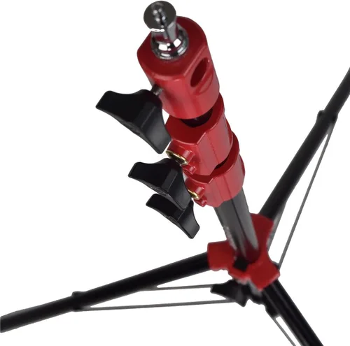 Miniatura 5 de Flashpoint Pro - Soporte de luz acolchado de aire resistente (rojo, 7.2 pies)