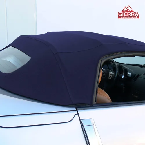 Miniatura 5 de Sierra Auto Tops & Seats Capota Convertible para Nissan 350Z 2004 a 2009 - Azul, Lona Stayfast - Capota Suave con Ventana de Vidrio Calefactable