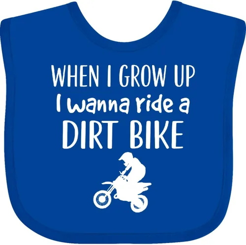 Miniatura 14 de inktastic Babero para bebé de motocross Future Dirt Biker