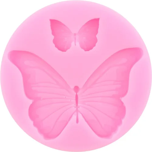 Miniatura 8 de Zixiang Molde para pastel de fondant de flores, rosa, mariposa, margarita, hojas, mini flores, dulces, moldes de silicona para decoración de Estilo E