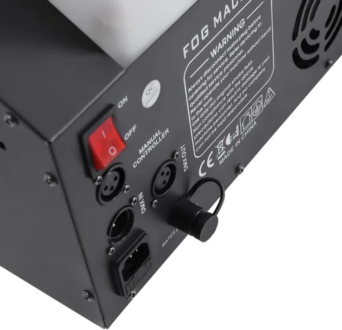 Miniatura 6 de Máquina de niebla de humo de baja altura de 1200 W, Dmx y máquina de niebla de hielo seco con control remoto, máquina de humo de fiesta, nebulizador