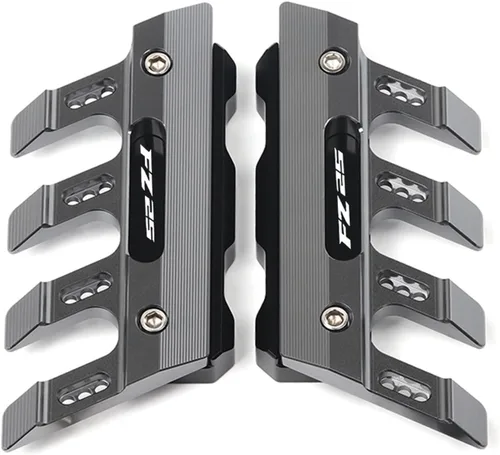 Miniatura 8 de Protector deslizante anticaídas para guardabarros delanteros CNC para motocicleta Yamaha FZ25 FZ-25 Universal (color : E)