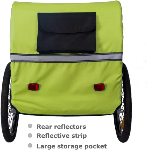 Miniatura 3 de Veelar - Remolque de bicicleta deportiva para 1 o 2 niños pequeños, portabicicletas