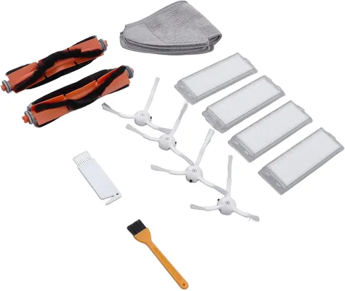 Miniatura 8 de Kit de cepillo de repuesto para trapeador de aspirador robot 2 Lite 2 Pro MJSTL MJST1S, accesorios de aspiradora de 16 piezas con cepillos