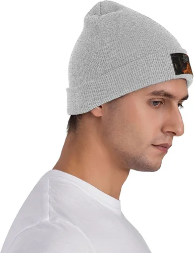 Miniatura 9 de Beanies for Mens Womens - Basic Unisex Cuffed Skull Caps Knitted Winter Hat Classic Sleep Hats for Hiking Gardening