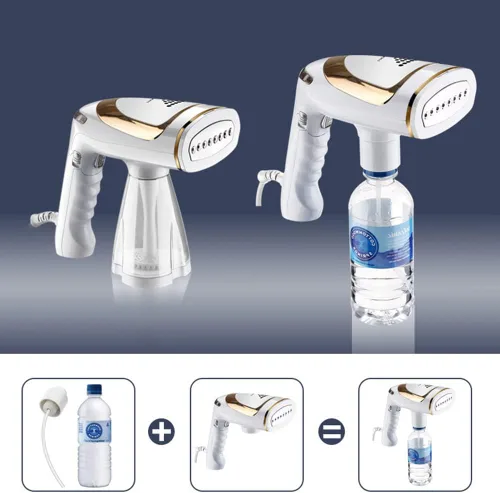 Miniatura 5 de Vaporizador para ropa, vaporizador de ropa de mano de 1600 W, vaporizador portátil de ropa, plancha que elimina las arrugas, calentamiento rápido
