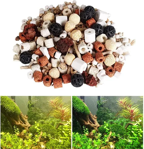 Miniatura 7 de 4 unids tapas de entrada esponja acuario tortuga filtro flujo silencioso agua limpia bomba