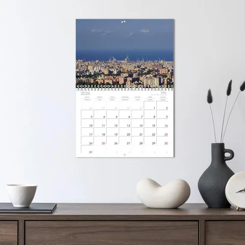 Miniatura 3 de Impressions from Sicily (calendario mensual de pared 2022 11.4 x 16.1 in (abierto)