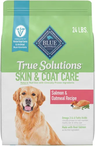 Miniatura 12 de Blue Buffalo True Solutions - Alimento seco natural para el cuidado de la piel y el pelaje para perros adultos, salmón, bolsa de 11 lb