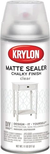 Miniatura 13 de Krylon K04112007 Pintura en aerosol con acabado tiza, cascada, 12 onzas