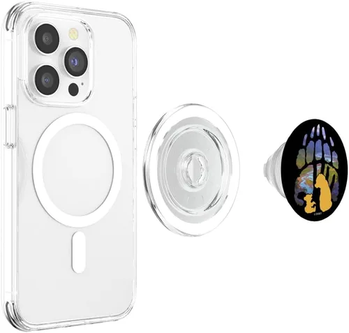 Miniatura 4 de Disney Brother Bear Kenai y Koda Silueta con Paw PopSockets MagSafe PopGrip para iPhone